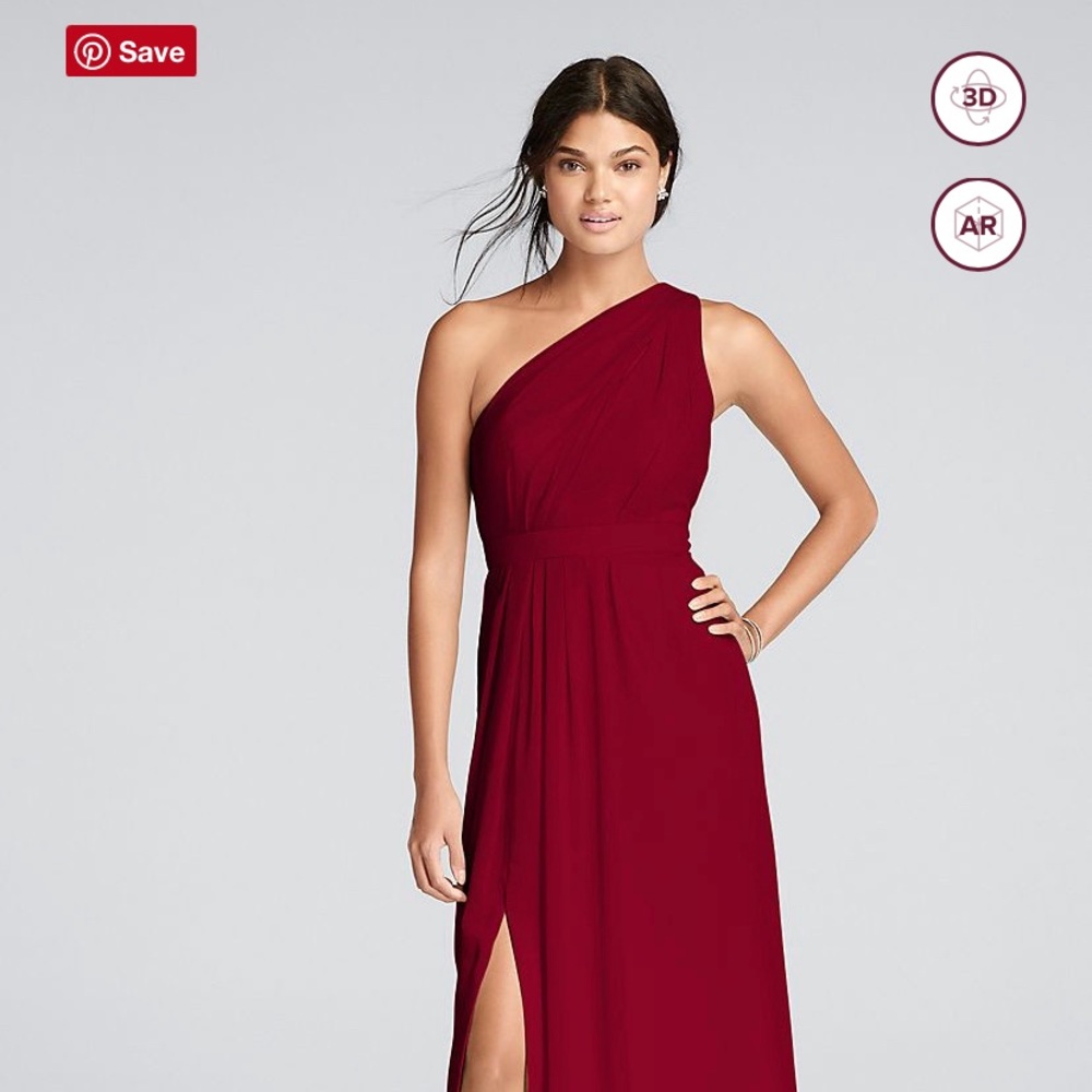 David’s Bridal Chiffon Bridesmaid dress